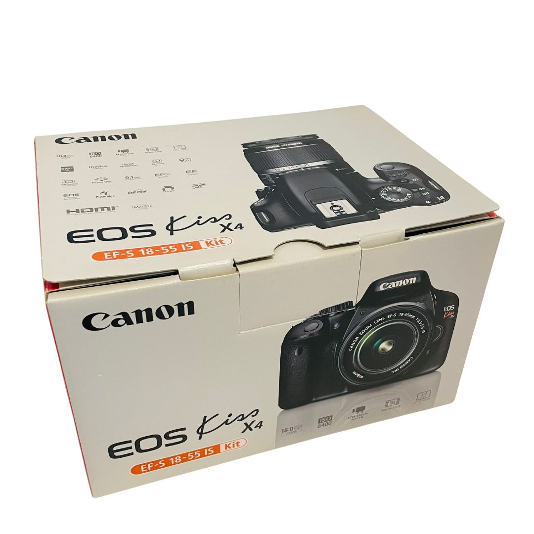 Canon Digital Slr Kiss X4 Ef-S 18-55 Is Kit 18 Eh19/-L