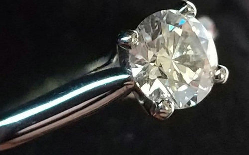 Cartier Rings 1895 0.41Ct/H/Vs2/Ex H