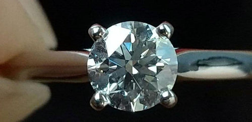 Cartier Rings 1895 0.41Ct/H/Vs2/Ex H