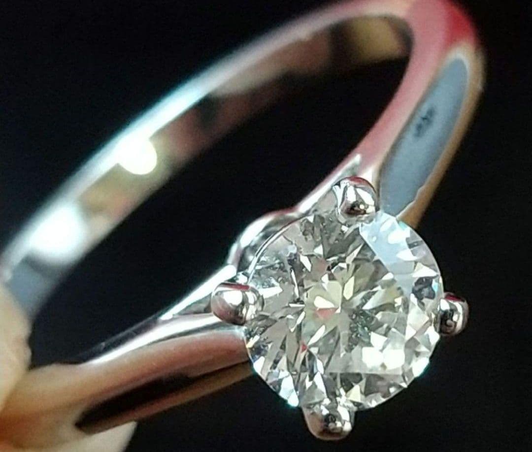Cartier Rings 1895 0.41Ct/H/Vs2/Ex H