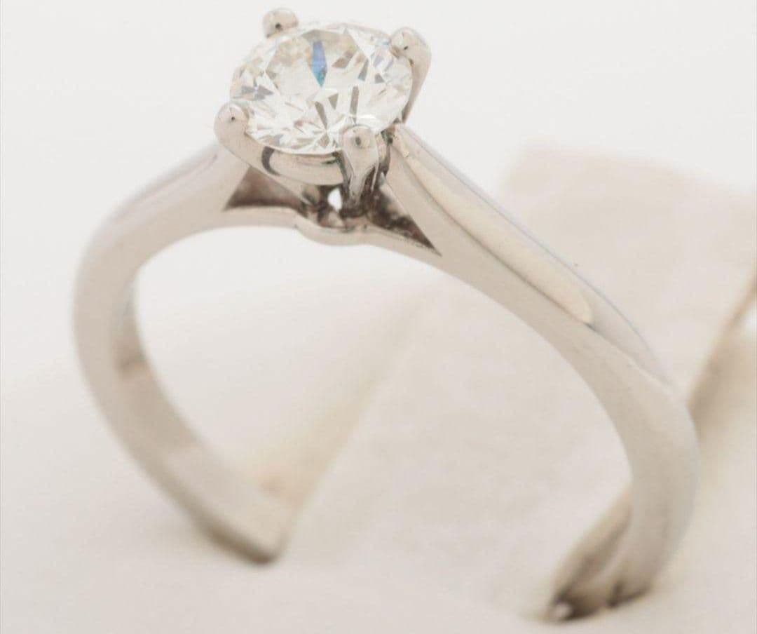 Cartier Rings 1895 0.41Ct/H/Vs2/Ex H