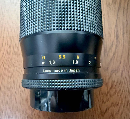Contax Prime Lenses Carl Zeiss Sonnar 2.8/135 T*