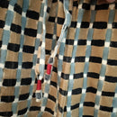 Tigre Brocante Wide-Leg Pants Loose-Fitting Tagosaku Blockcheck
