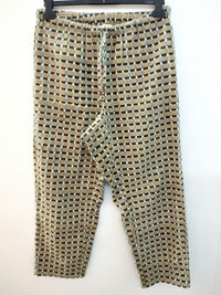 Tigre Brocante Wide-Leg Pants Loose-Fitting Tagosaku Blockcheck
