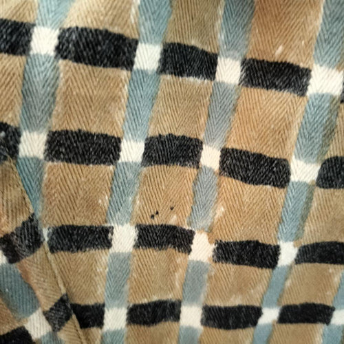Tigre Brocante Wide-Leg Pants Loose-Fitting Tagosaku Blockcheck