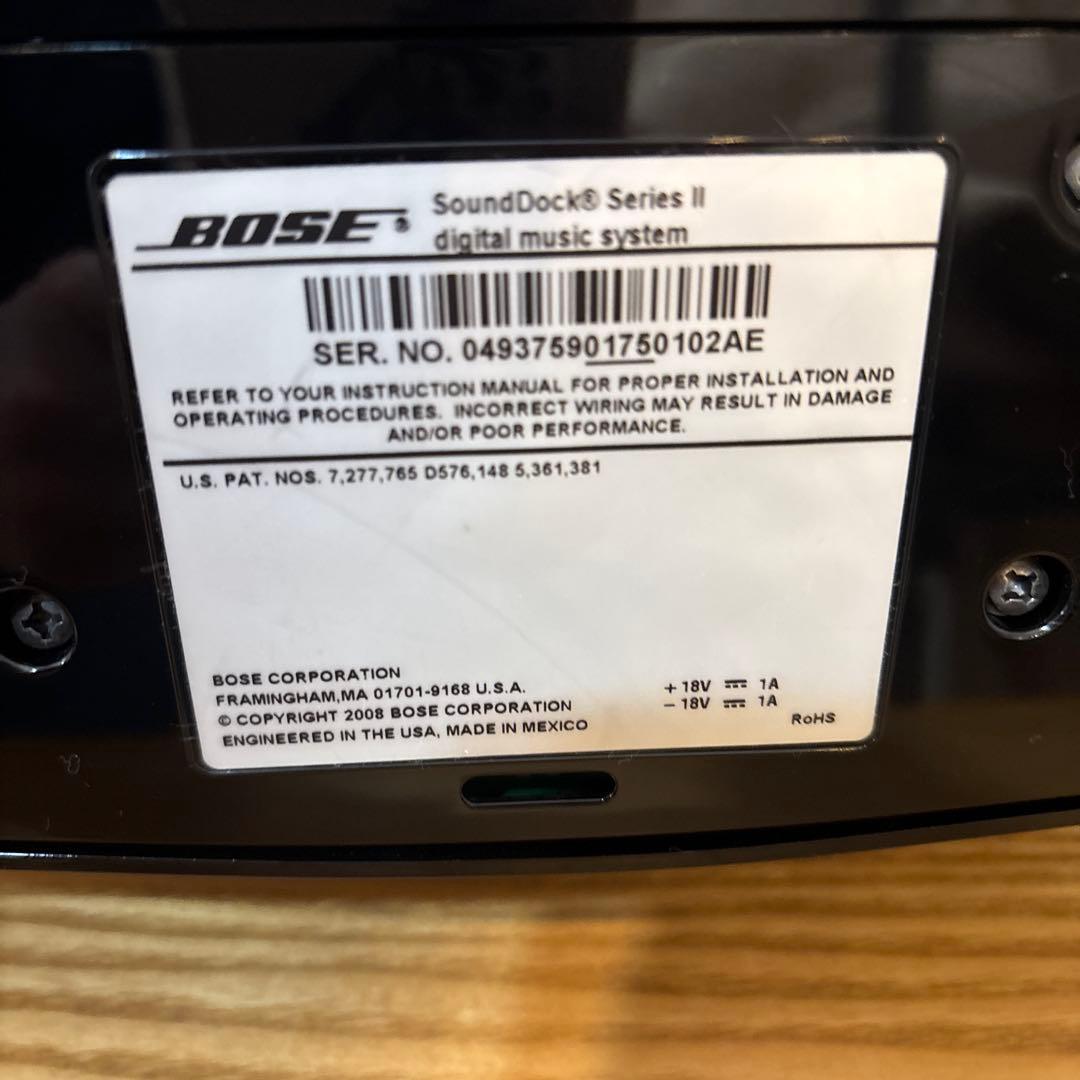 Bose Speakers Sound Dock Ii