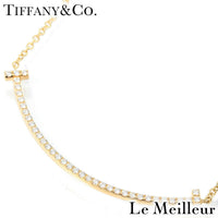 Tiffany Necklace Tiffany&Co. T K18Yg Ok