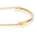 Tiffany Necklace Tiffany&Co. T K18Yg Ok