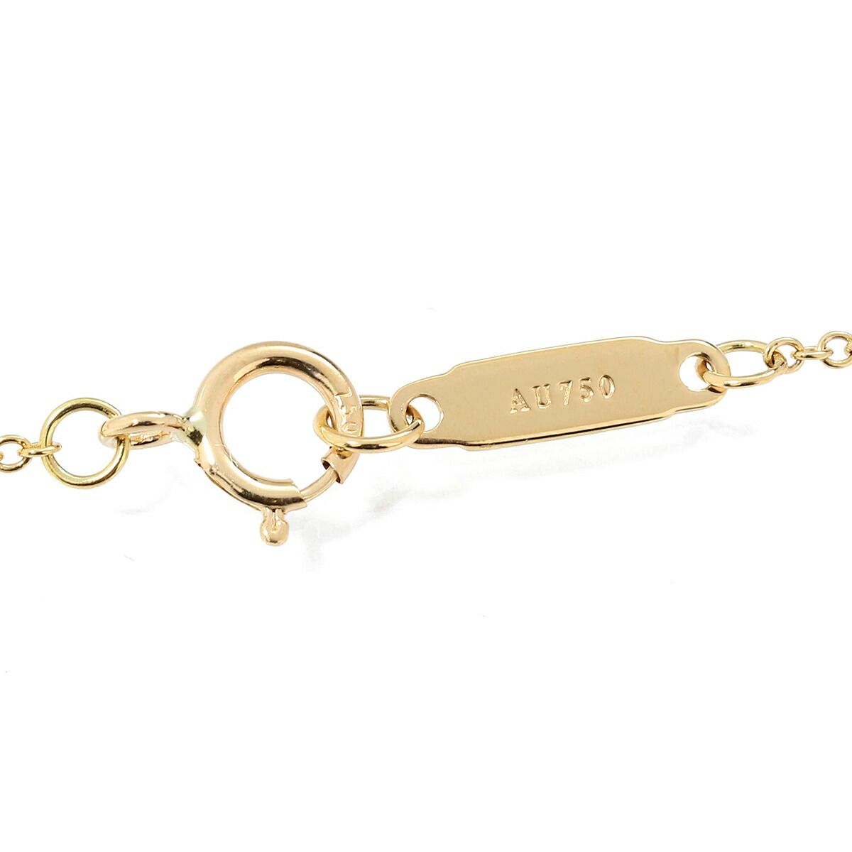 Tiffany Necklace Tiffany&Co. T K18Yg Ok