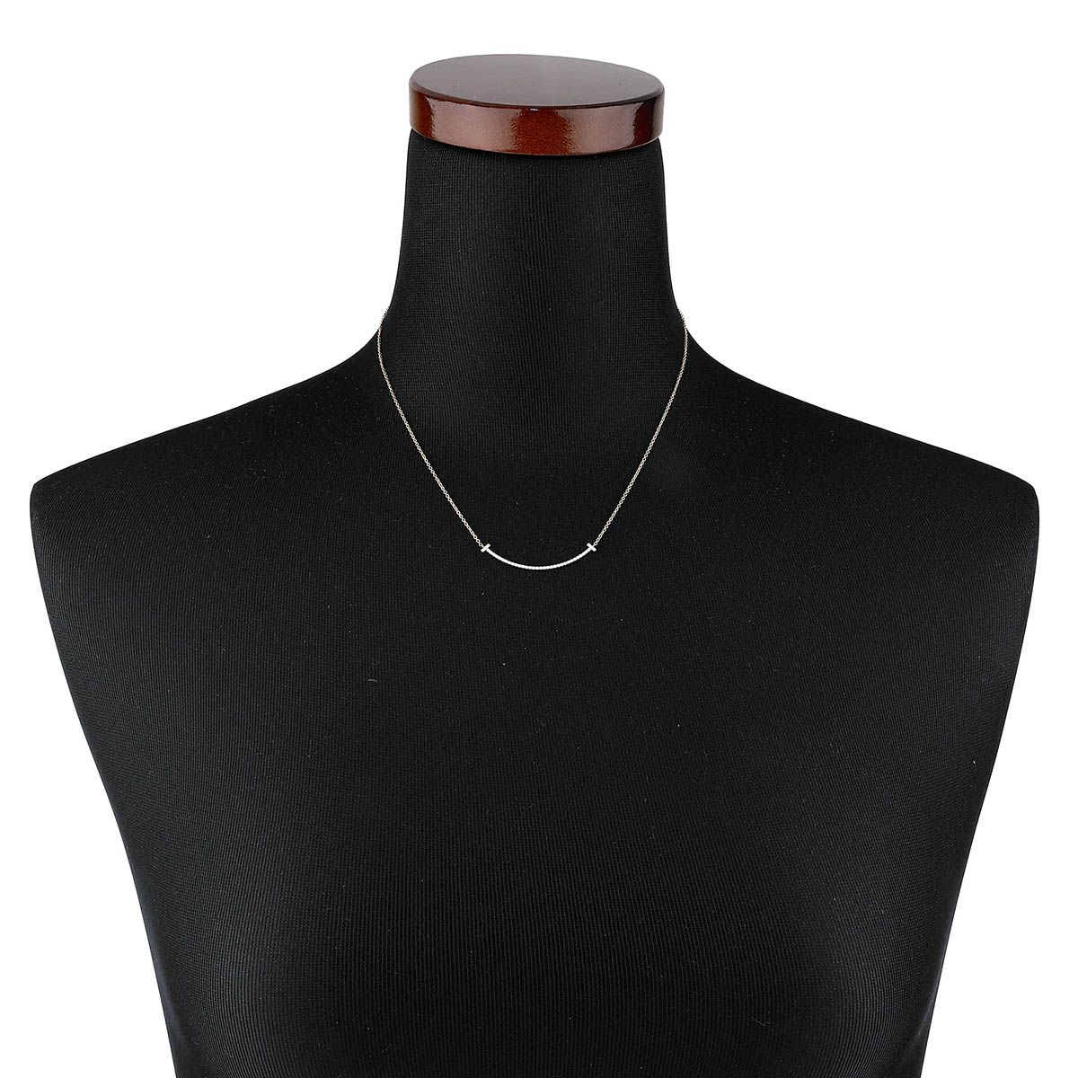 Tiffany Necklace Tiffany&Co. T K18Yg Ok