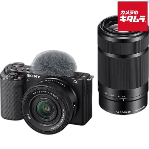 Sony Mirrorless Interchangeable Lips Vlogcam Zv-E10 [Zv-E10X B] Wi-Fi Vlog 4K