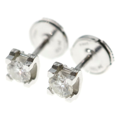Cartier Others 18K C De Earrings Au750 0.26Carat Crn8502000