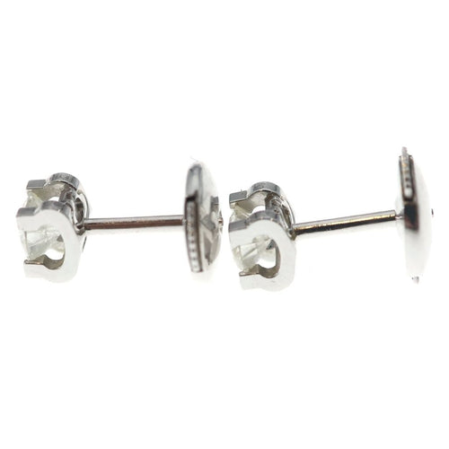 Cartier Others 18K C De Earrings Au750 0.26Carat Crn8502000