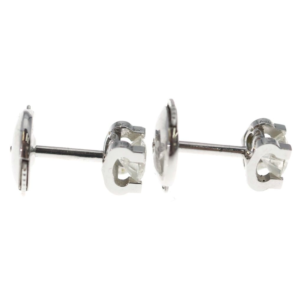 Cartier Others 18K C De Earrings Au750 0.26Carat Crn8502000