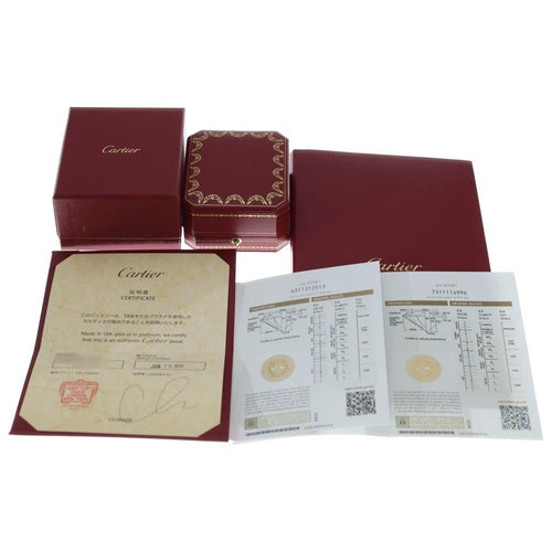 Cartier Others 18K C De Earrings Au750 0.26Carat Crn8502000