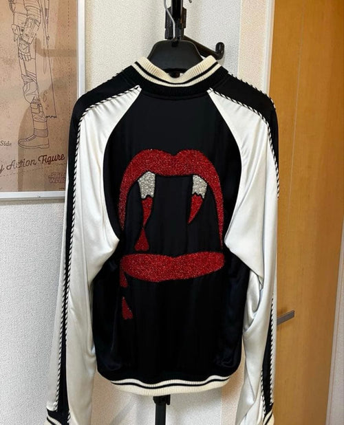 Saint Laurent Paris Sukajan Souvenir Bomber Jackets 44