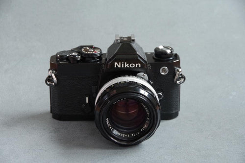 Nikon Slr Cameras (Film) Fm Nikkor-S.C F1.4 Auto