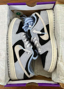 Nike Sb Sneakers Dunk Low Pro Aluminum 26 Black Football Grey
