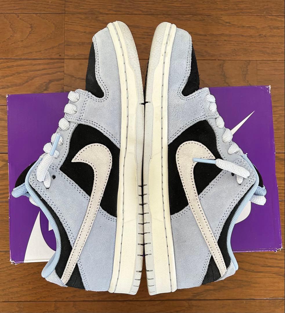 Nike Sb Sneakers Dunk Low Pro Aluminum 26 Black Football Grey