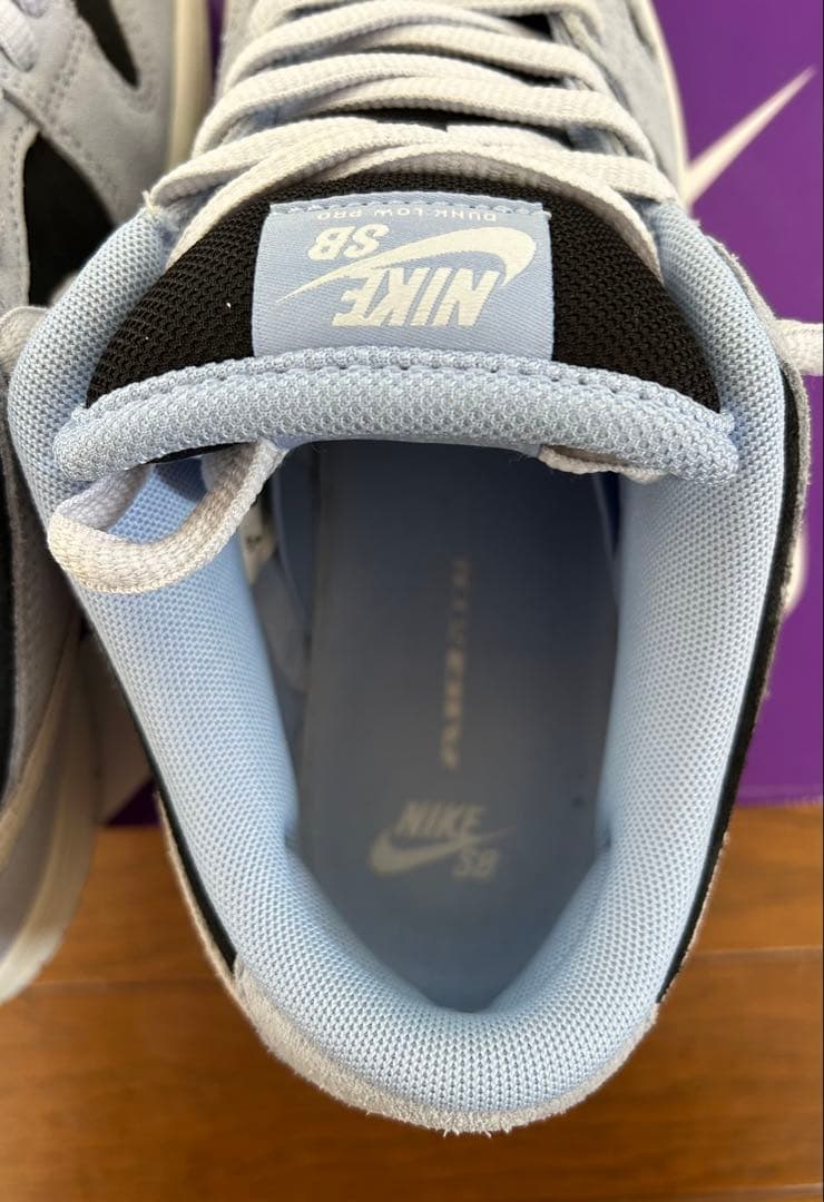 Nike Sb Sneakers Dunk Low Pro Aluminum 26 Black Football Grey