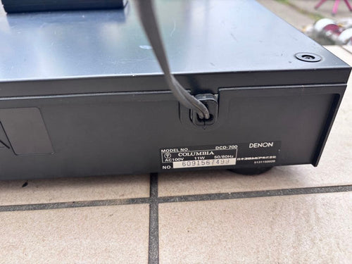 Cd Sacd Player Denon Dcd-700