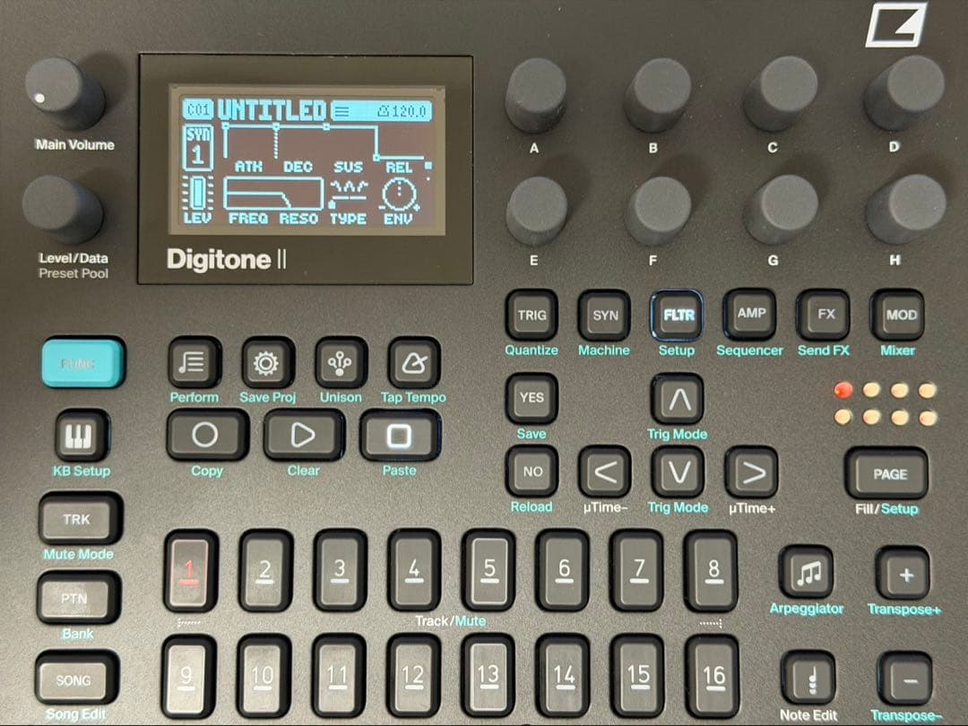 Rhythm Machine Digitone2 Elektron