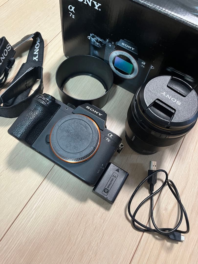 Sony Mirrorless Interchangeable Lips 7 Fe85M F1.8