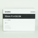 Sigma Lens (Single Focus) F1.4 Dg Dn Art L Leica