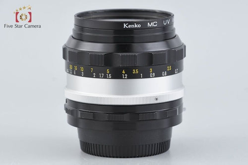 Nikon Lens (Single Focus) Nikkor-S.C Auto F/1.4