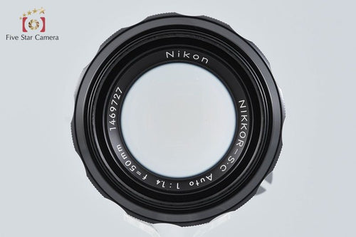 Nikon Lens (Single Focus) Nikkor-S.C Auto F/1.4