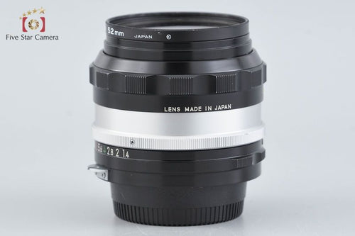 Nikon Lens (Single Focus) Nikkor-S.C Auto F/1.4