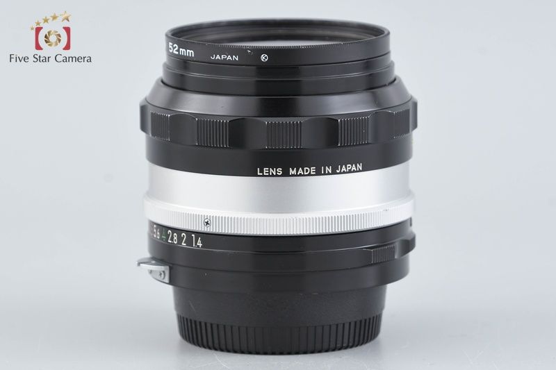 Nikon Lens (Single Focus) Nikkor-S.C Auto F/1.4