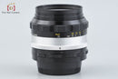 Nikon Lens (Single Focus) Nikkor-S.C Auto F/1.4
