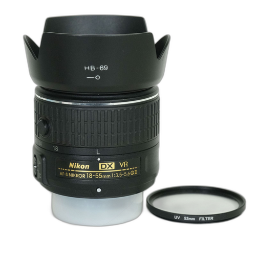Nikon Lens (Zoom) Af-S Dx Nikkor 18-55Mm F3.5-5.6G Vr Ii F