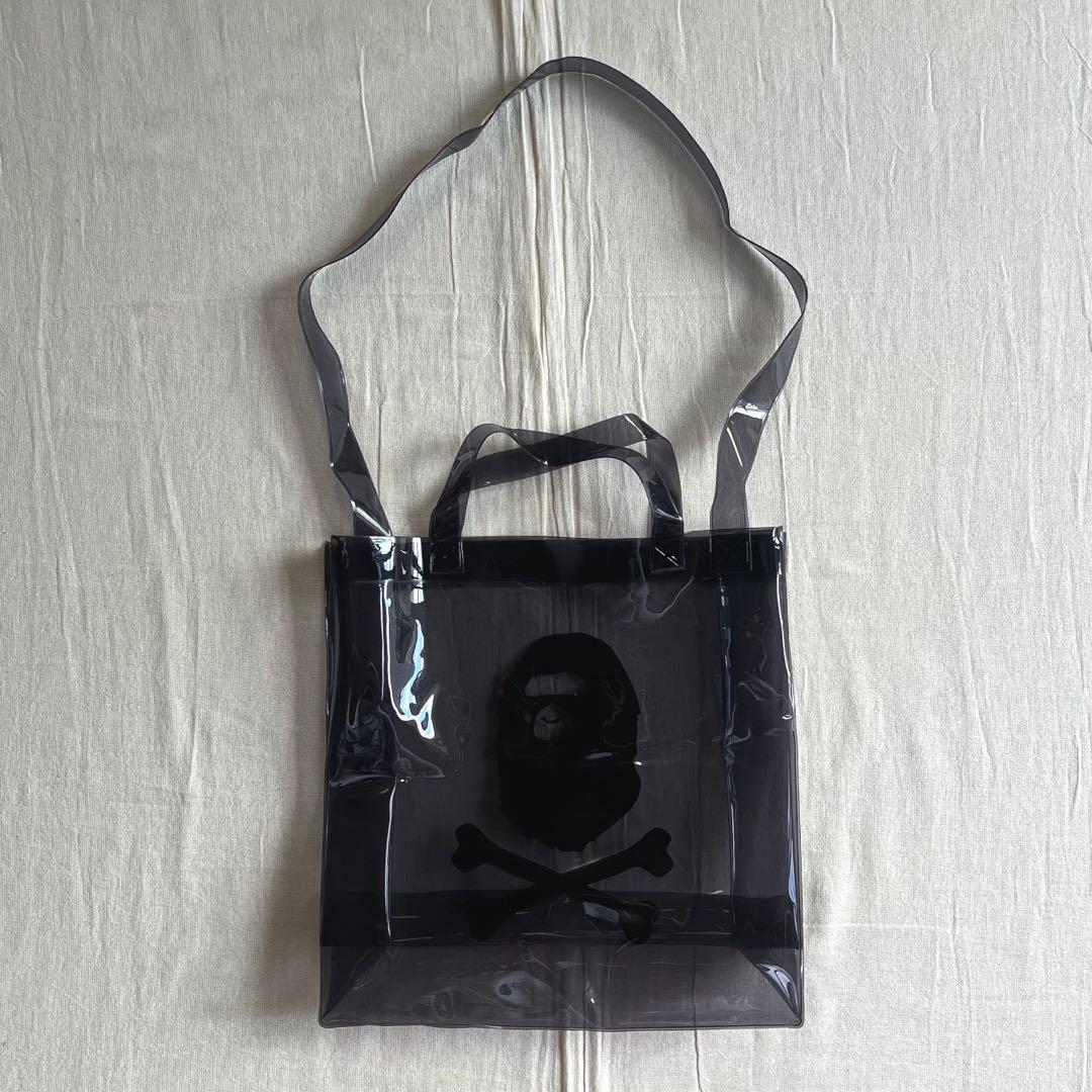 A Bathing Ape Shoulder Bags Head Clear Bag Pvc