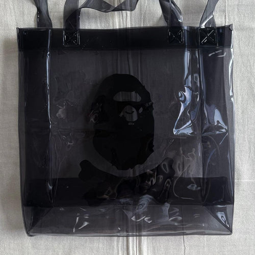 A Bathing Ape Shoulder Bags Head Clear Bag Pvc