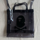 A Bathing Ape Shoulder Bags Head Clear Bag Pvc