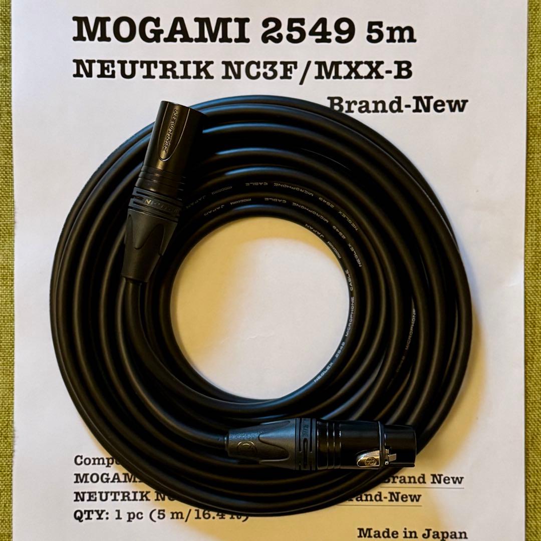 Mogami [Musical Equipment] Mike Accessories 2549 Xlr Neutrik