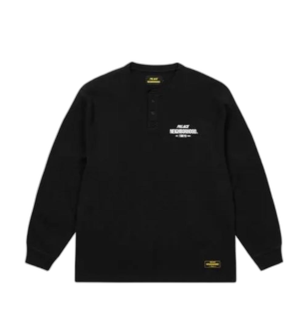 Palace Skateboards 7 Minutes, Long -Sleeved Cut -And -Sew Neighborhood Waffle