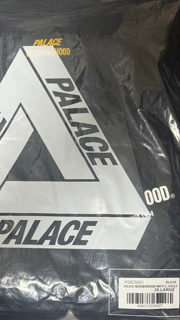 Palace Skateboards 7 Minutes, Long -Sleeved Cut -And -Sew Neighborhood Waffle