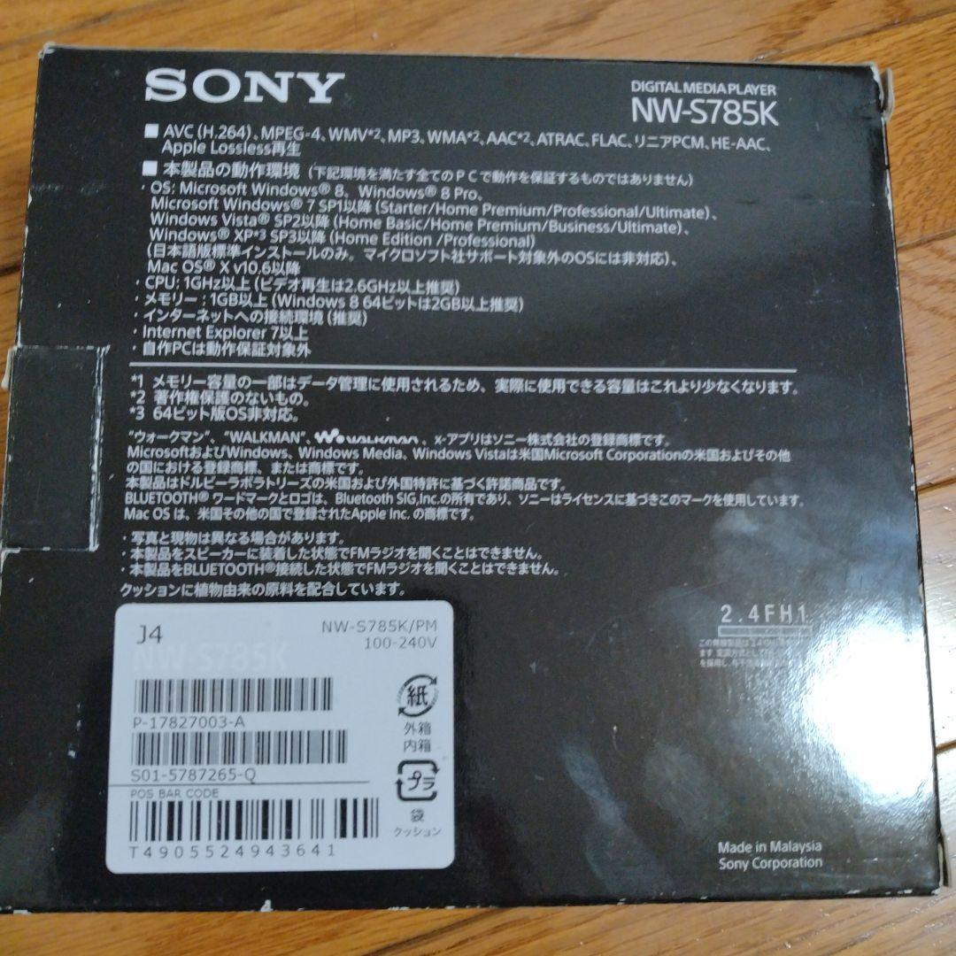 Sony Digital Audio Players Walkman Nw-S785K 16Gb