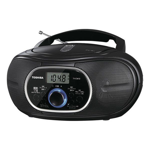 Radio And Boombox Toshiba Cd Bluetooth Fm Ty-Cw10 K (2682763)