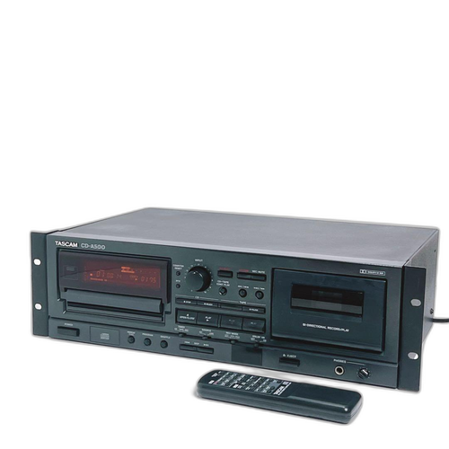Tascam Cd Md Cassette Deck Cd-A500