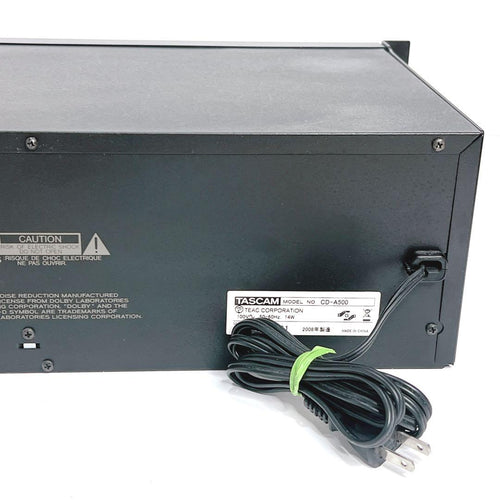 Tascam Cd Md Cassette Deck Cd-A500