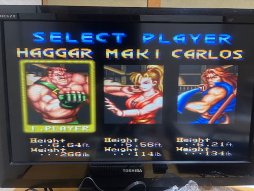 Super Famicom Games Capcom Final Fight 2