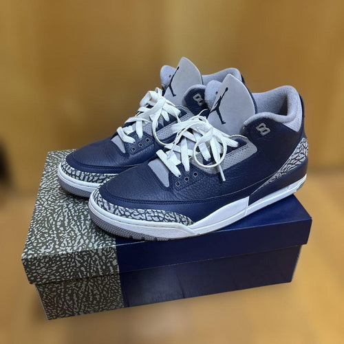 Air Jordan Sneakers 3 Retro "Midnight Navy" Navy/White