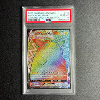 Pok Mon Trading Card Game Psa10 Vmax Hr S4 114/100