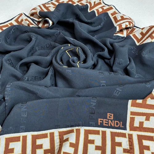 Fendi Bandanas Thin Scarves 6-10.Fendi