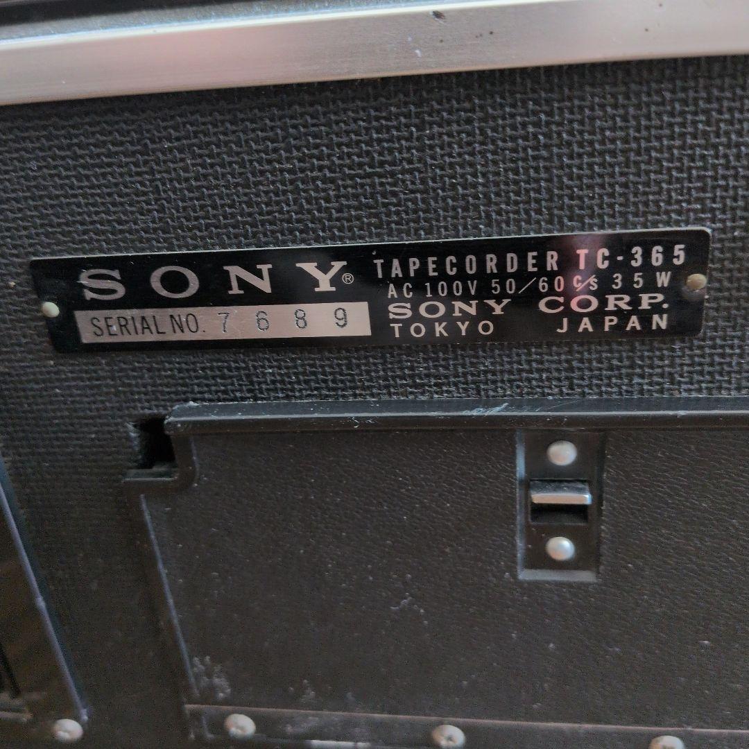 Sony Open Reel Tc-365