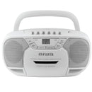 Radio And Boombox Aiwa Cd Fm Crc2 Gaa5-Crc0002 Wh 1